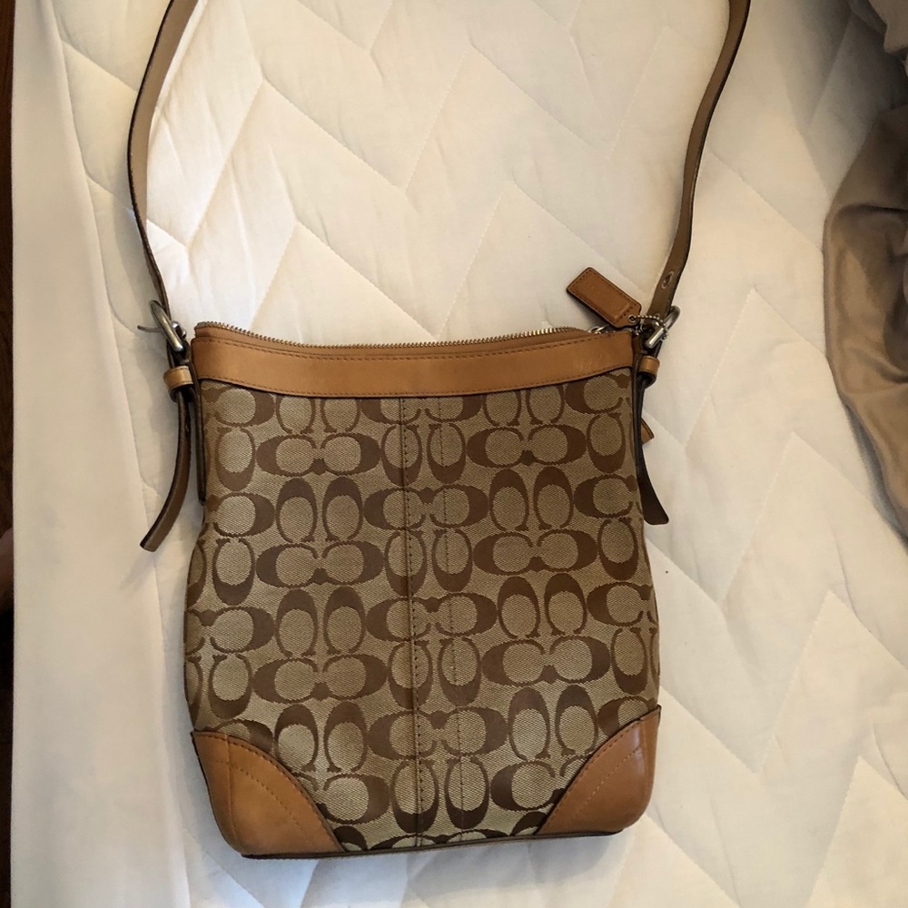 Authentic coach cross body